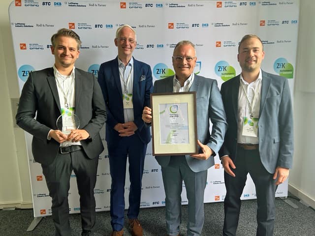 ZfK Nachhaltigkeitsaward 2024 Platzierung Stadtwerke Trier