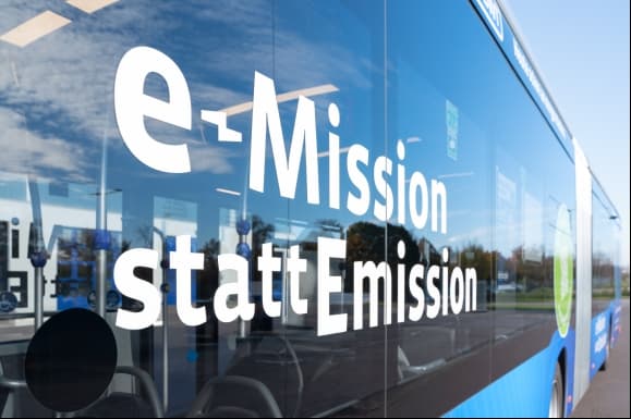 E-Mission statt Emission