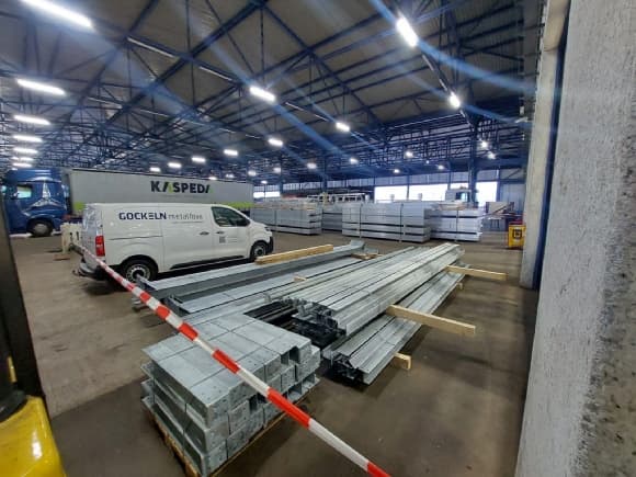 Ausbau der Dacharbeitsstände