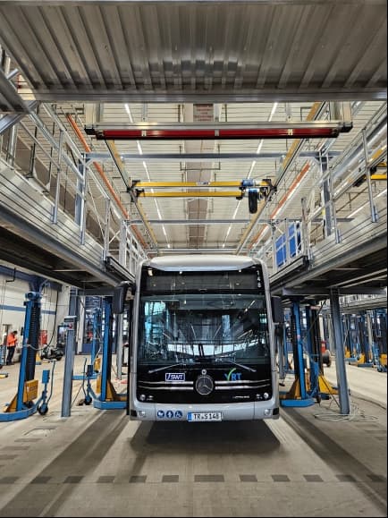 Ausbau der Dacharbeitsstände