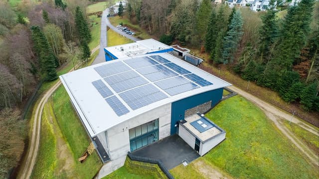 PV-Dachanlagen Wasserwerk Irsch