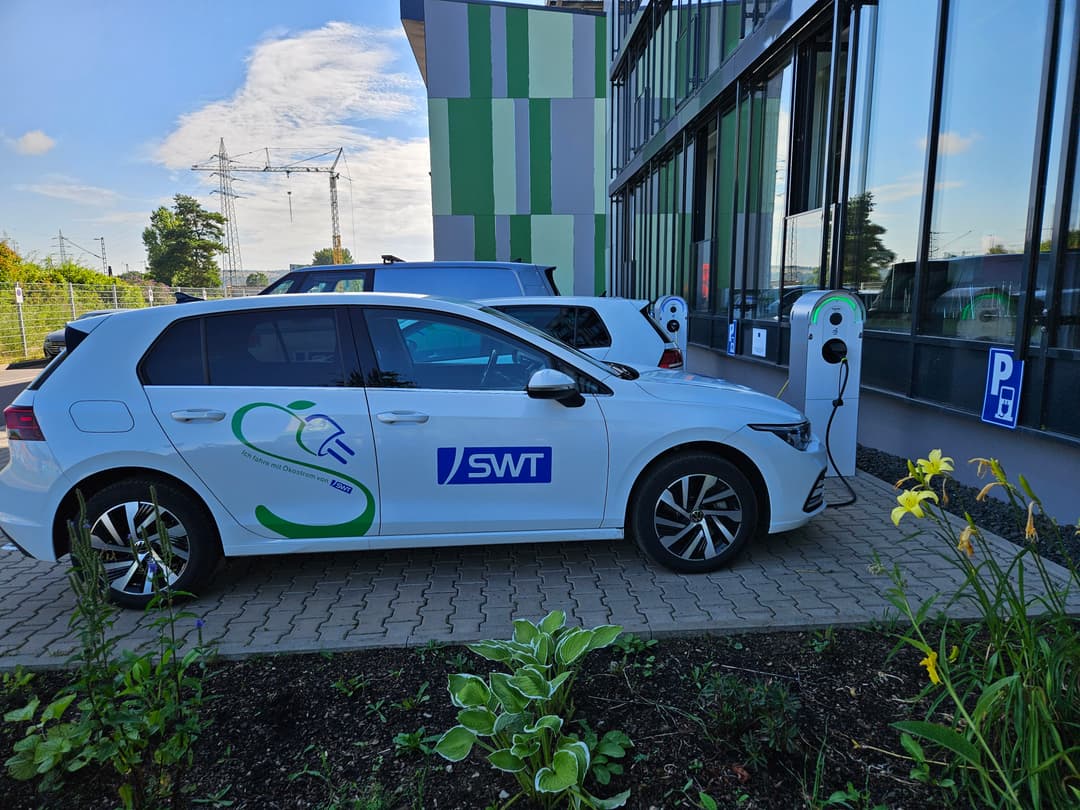 Gewerbliches Laden Elektroauto