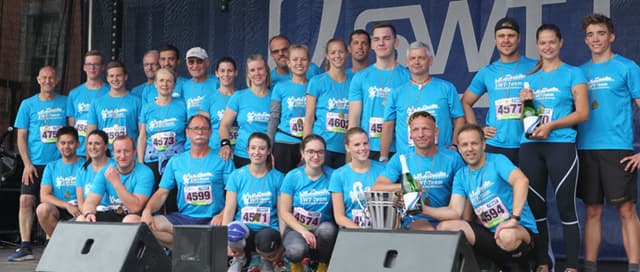 SWT Firmenlauf 2018 Gruppenbild Team SWT