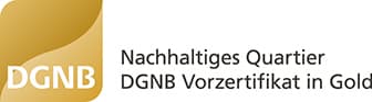 DGNB Vorzertifikat in Gold