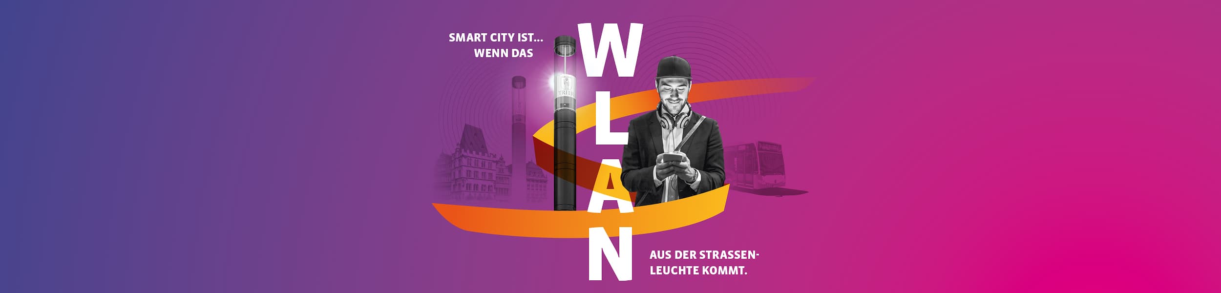 Imagekampagne Motiv WLAN Markenmut