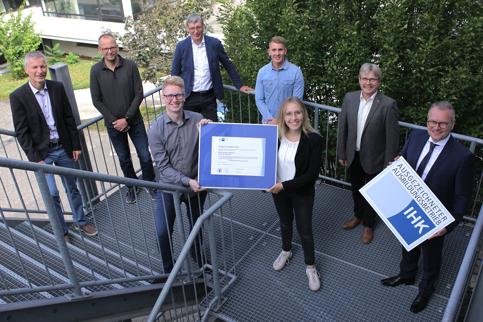 Auszeichnung Ausbildungsbetrieb IHK 2020