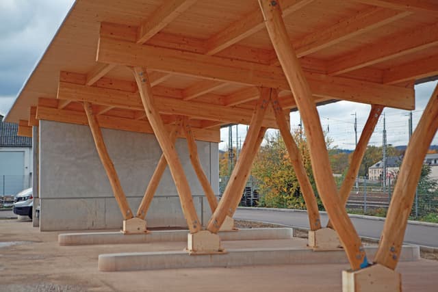 Nachhaltiges Carport ETP Eröffnung November 2022